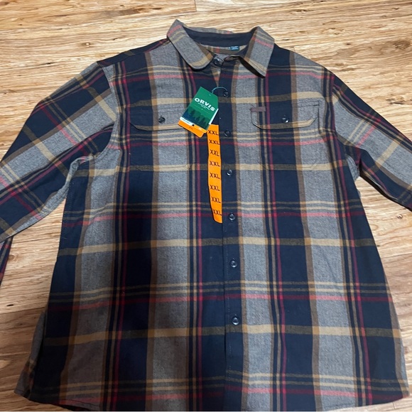 Orvis Heavyweight Flannel Long Sleeve - Picture 6 of 7